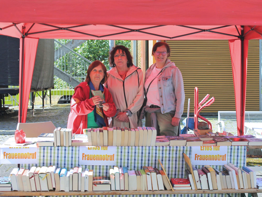 Bücherbasar für Frauennotruf