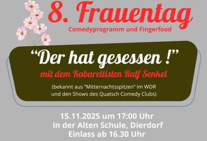 Flyer 8. Frauentag Dierdorf