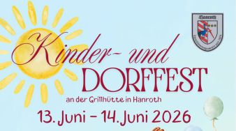 Flyer Kinder- und Dorffest Hanroth