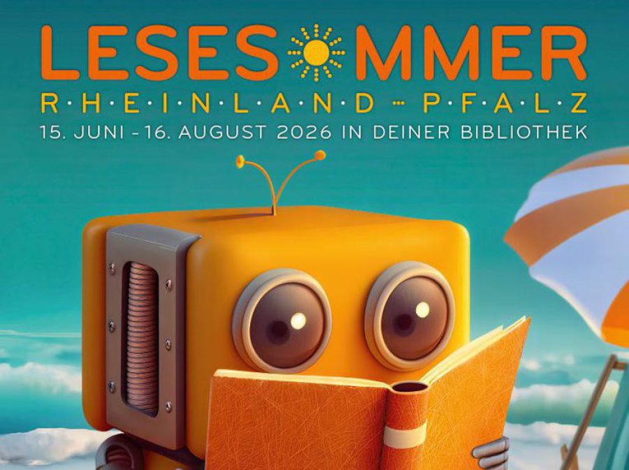 Plakat Lesesommer RLP 2026