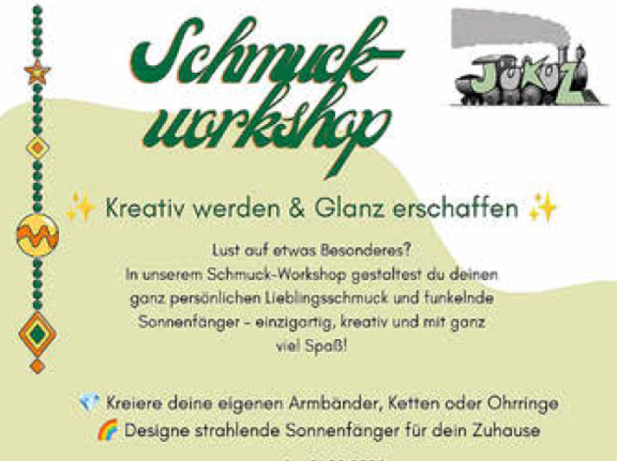 Flyer Schmuckworkshop